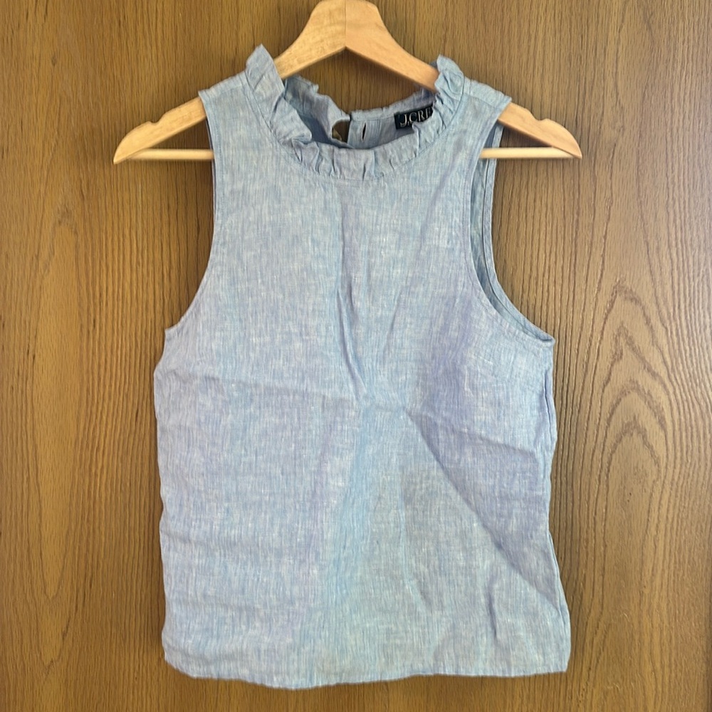 Jcrew Linen Top